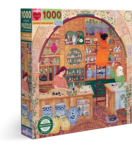 Once Upon a Time ジグソーパズル Amazon.com: Adult Sustainable Jigsaw Puzzle Jenny Zemanek